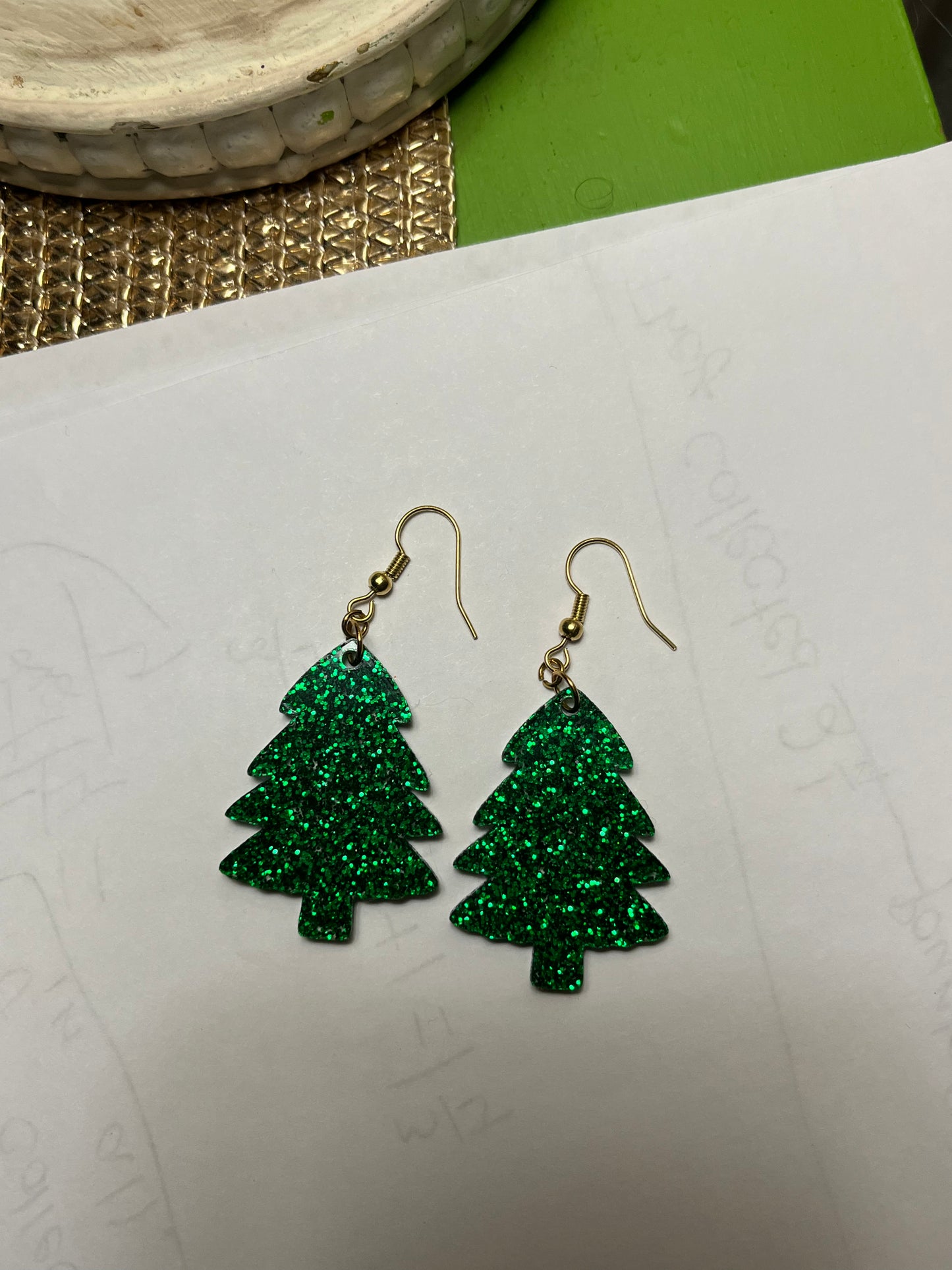 Christmas Tree Earrings