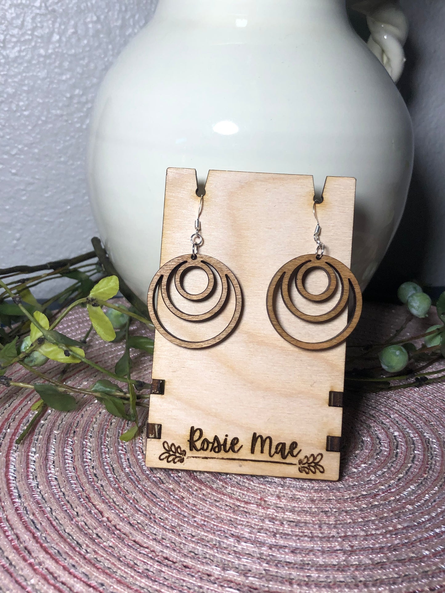 Boho Circle Earrings