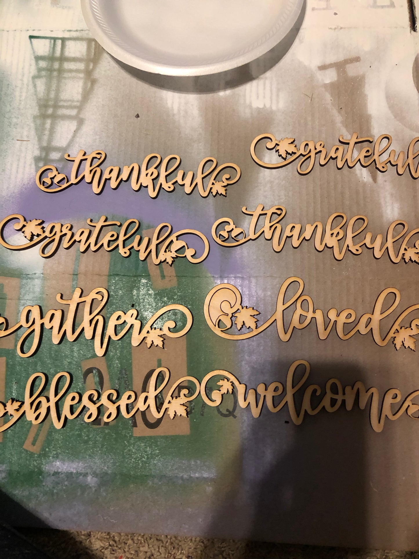 Wooden Place Cards